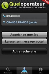 Queloperateur : une application pour trouver un oprateur